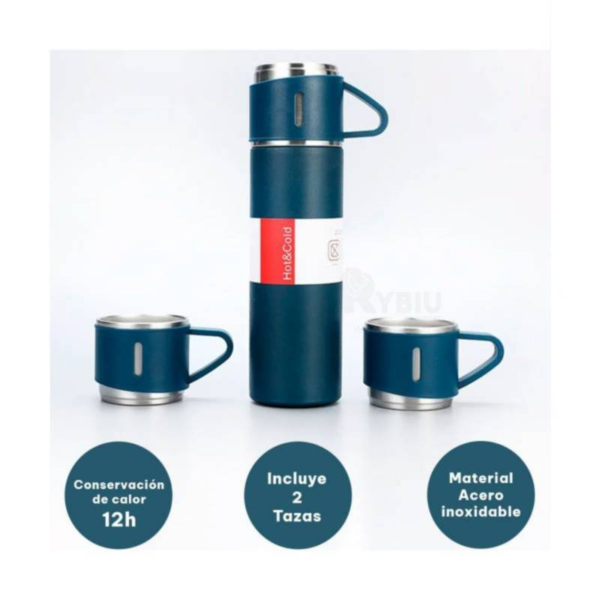 Termo Con Set De Tazas